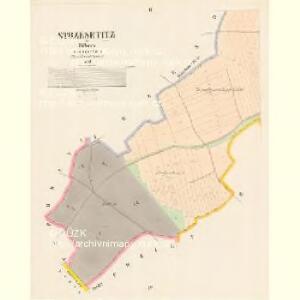 Strzesetitz - c7459-1-002 - Kaiserpflichtexemplar der Landkarten des stabilen Katasters