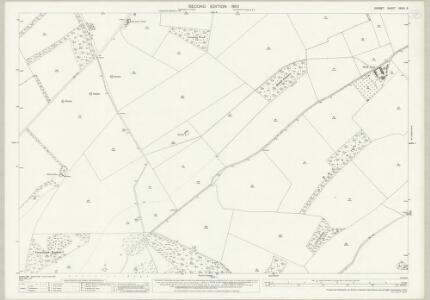 Dorset XXXIII.3 (includes: Charlton Marshall; Spletisbury) - 25 Inch Map