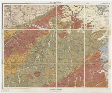 [32] Sect. Kreuznach, uit: Geologische Karte der Rheinprovinz und der Provinz Westphalen / ausgeführt durch H. von Dechen