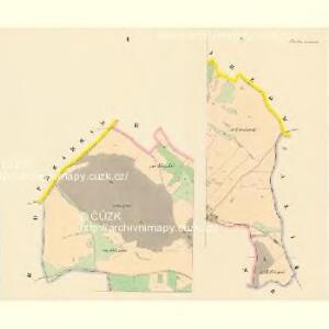 Konietop (Konětop) - c3315-1-001 - Kaiserpflichtexemplar der Landkarten des stabilen Katasters