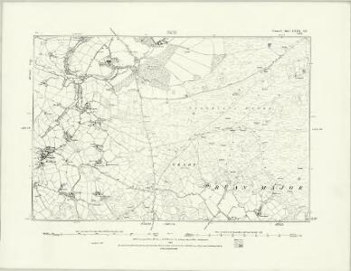 Cornwall LXXX.SW - OS Six-Inch Map