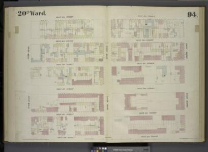 [Plate 94: Map bounded by West 37th Street, Eighth Avenue, West 32nd Street, Tenth Avenue.]