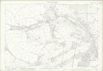 Cornwall LXIII.5 (includes: Camborne Redruth) - 25 Inch Map