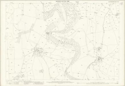 Staffordshire XIV.3 (includes: Ilam; Waterhouses; Wetton) - 25 Inch Map