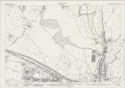 Buckinghamshire XLII.13 (includes: High Wycombe; Hughenden; West Wycombe Rural) - 25 Inch Map
