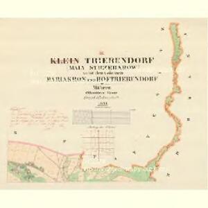 Klein Triebendorf (Maly Strzebarow) - m3144-1-003 - Kaiserpflichtexemplar der Landkarten des stabilen Katasters