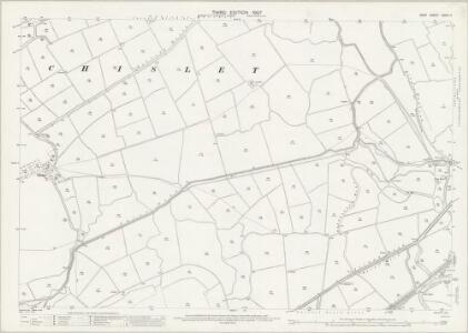 Kent XXXVI.3 (includes: Chislet) - 25 Inch Map