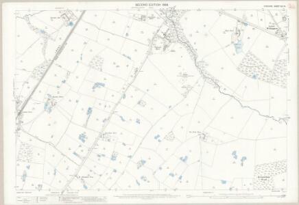 Cheshire XLII.3 (includes: Goostrey; Swettenham; Twemlow; Withington) - 25 Inch Map
