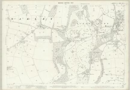Suffolk XXV.12 (includes: Hoxne; Oakley) - 25 Inch Map