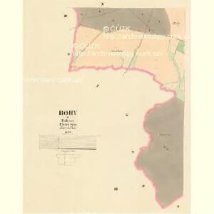 Bohy - c0328-1-003 - Kaiserpflichtexemplar der Landkarten des stabilen Katasters