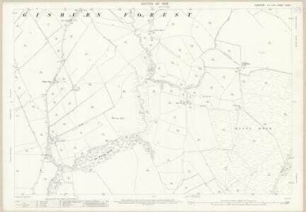 Yorkshire CLXVI.1 (includes: Bolton By Bowland; Gisburn Forest; Paythorne; West Halton) - 25 Inch Map