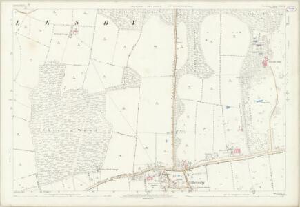 Lincolnshire LXXXI.16 (includes: Mareham Le Fen; Miningsby; Revesby; Wood Enderby) - 25 Inch Map