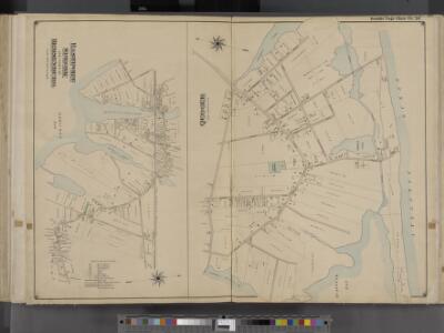 Suffolk County, V. 1, Double Page Plate No. 20 [Map bounded by East Port Speonk and part of Remsenburg, Quogue] / supplemented by careful measurements & field observations by our own Corps of Engineers.