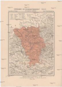 Generalkarte der Bezirkshauptmannschaft Teplitz