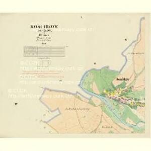 Boschow (Bosskow) - c0445-1-001 - Kaiserpflichtexemplar der Landkarten des stabilen Katasters