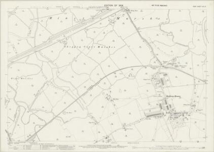 Kent XIII.10 (includes: Minster in Sheppey; Sheerness) - 25 Inch Map