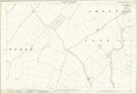 Nottinghamshire XL.10 (includes: Flawborough; Flintham; Hawksworth; Shelton; Sibthorpe; Thoroton) - 25 Inch Map