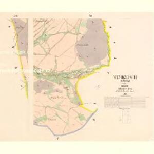 Wemrzitsch (Mřicna) - c4881-1-005 - Kaiserpflichtexemplar der Landkarten des stabilen Katasters