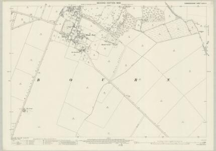 Cambridgeshire XLVIII.9 (includes: Fulbourn; Great Wilbraham) - 25 Inch Map