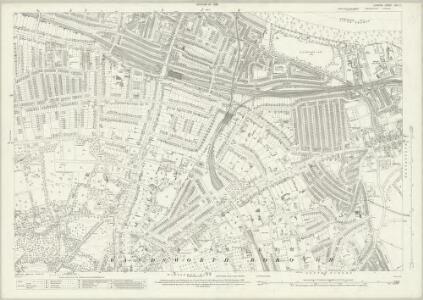 London (1915- Numbered sheets) VIII.11 (includes: Wandsworth Borough) - 25 Inch Map