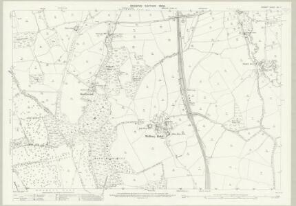 Dorset XXI.7 (includes: Chetnole; Melbury Bubb; Melbury Sampford; Stockwood) - 25 Inch Map