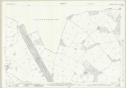Shropshire XVI.11 (includes: Cheswardine; Sutton Upon Tern; Tyrley) - 25 Inch Map