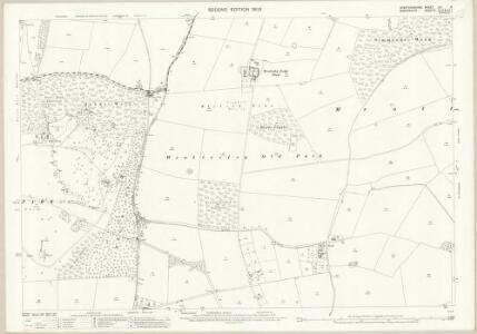 Staffordshire LXI.3 (includes: Boningale; Patshull; Pattingham; Wrottesley) - 25 Inch Map