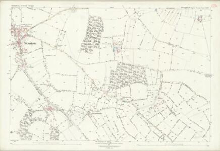 Suffolk XXXIV.4 (includes: Hepworth; Stanton) - 25 Inch Map