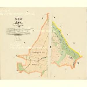 Borr - c0357-1-001 - Kaiserpflichtexemplar der Landkarten des stabilen Katasters