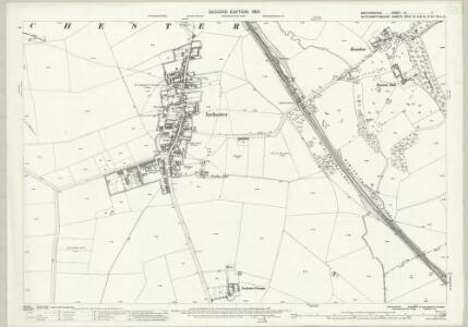 Bedfordshire III.7 (includes: Irchester; Podington; Wymington) - 25 Inch Map