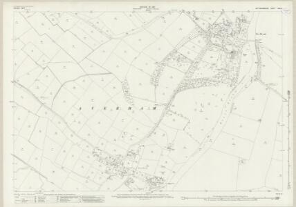 Nottinghamshire XXX.14 (includes: Averham; Kelham; Staythorpe) - 25 Inch Map