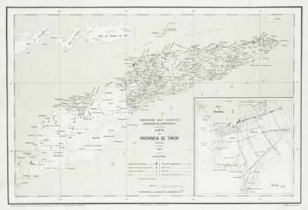 Carta da Provincia da Timor