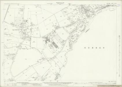 Middlesex XXV.9 (includes: Shepperton; Sunbury; Walton Upon Thames) - 25 Inch Map