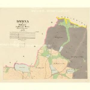 Dyrna - c1116-1-001 - Kaiserpflichtexemplar der Landkarten des stabilen Katasters