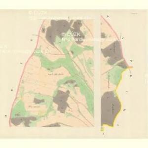 Czenkau - m0368-1-001 - Kaiserpflichtexemplar der Landkarten des stabilen Katasters