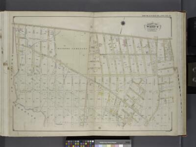 Queens, V. 1, Double Page Plate No. 14; Part of Jamaica, Ward 4; [Map bounded by Liberty Ave., Vanderveer Ave., Hegeman Ave., Spring Creek, Ruby St.] / by and under the supervision of Hugo Ullitz.