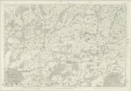 Sussex XXVIII - OS Six-Inch Map