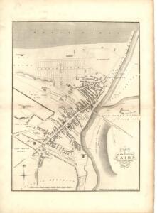 Plan of the Town of Nairn from actual survey.