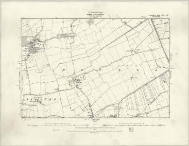 Lincolnshire CVII.SE - OS Six-Inch Map