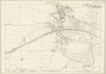 Norfolk LXV.10 (includes: Acle; Beighton; Halvergate) - 25 Inch Map