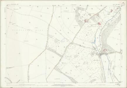 Dorset XXXII.14 (includes: Burleston; Dewlish; Puddletown) - 25 Inch Map