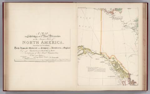 Facsimile:  Arrowsmith's North America (portion).