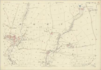Devon V.13 (includes: Braunton; Marwood; West Down) - 25 Inch Map