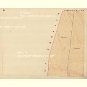Klein Grillowitz - m1394-1-002 - Kaiserpflichtexemplar der Landkarten des stabilen Katasters