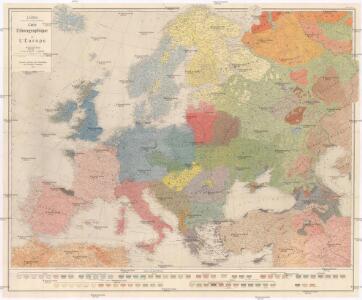 Carte Ethnographique de L ́Europe