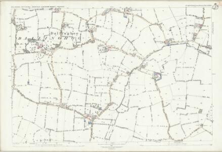 Suffolk LXVII.4 (includes: Bredfield; Dallinghoo; Pettistree; Wickham Market) - 25 Inch Map