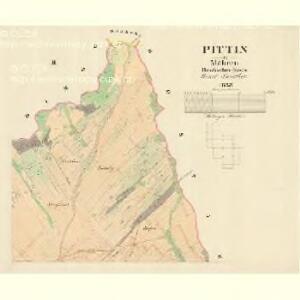 Pittin - m2296-1-002 - Kaiserpflichtexemplar der Landkarten des stabilen Katasters