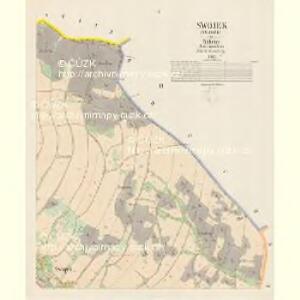 Swojek (Swogek) - c7656-1-001 - Kaiserpflichtexemplar der Landkarten des stabilen Katasters