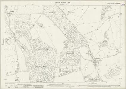 Buckinghamshire XXXVIII.1 (includes: Ellesborough; Wendover) - 25 Inch Map