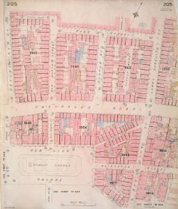 Insurance Plan of London Vol. VIII: sheet 205